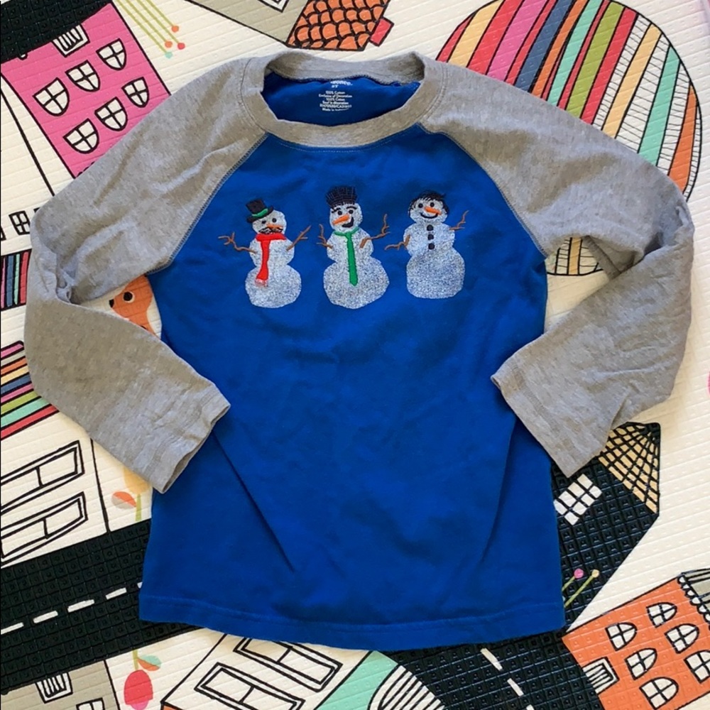 • Gymboree ⛄️ long sleeve shirt, 5T •